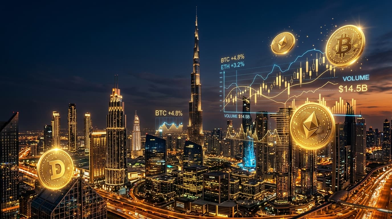 Dubai Skyline Background